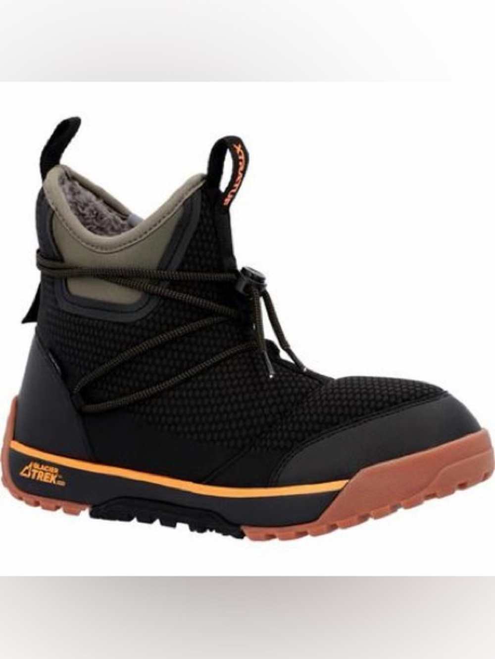 New Without Tag XTRATUF MEN'S ICE 6 IN NYLON ANKLE DECK BOOT -Size 43/10